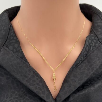 سبحه ذهب عيار 21 الوزن 1.77 جرام