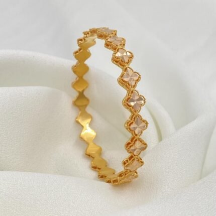 غويشه ذهب عيار 21 الوزن 10.10 جرام ( مقاس 18 )