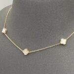 ⁦عقد وجهين ذهب عيار 18 الوزن 5.55 جرام⁩ - الصورة ⁦5⁩