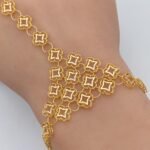 ⁦كف ذهب عيار 21 الوزن 7.27 جرام⁩ - الصورة ⁦4⁩