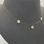 ⁦عقد ذهب عيار 18 الوزن 1.08 جرام⁩ - الصورة ⁦3⁩