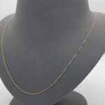 ⁦سلسال ذهب عيار 21 الوزن 0.89 جرام⁩ - الصورة ⁦3⁩