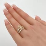 ⁦تونز ذهب عيار 18 الوزن 3.46 جرام⁩ - الصورة ⁦3⁩