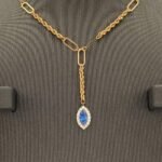 ⁦نصف طقم ذهب عيار 21 الوزن 5.08 جرام⁩ - الصورة ⁦4⁩