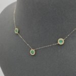 ⁦عقد ذهب عيار 18 الوزن 1.28 جرام⁩ - الصورة ⁦5⁩