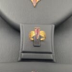 ⁦طقم  جناح الصقر ذهب عيار 21 الوزن 9.44 جرام⁩ - الصورة ⁦2⁩