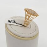 ⁦خاتم ذهب عيار 21 الوزن 2.85 جرام⁩ - الصورة ⁦3⁩