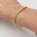 ⁦اسواره دوريكا ذهب عيار 18 الوزن 8.05 جرام⁩ - الصورة ⁦4⁩