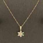 ⁦نصف طقم أطفال ذهب عيار 18 الوزن 3.15 جرام⁩ - الصورة ⁦4⁩