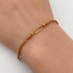 ⁦اسواره ذهب عيار 18 الوزن 1.39 جرام⁩ - الصورة ⁦2⁩