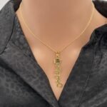 عقد مبروك التخرج ذهب عيار 21 الوزن 1.90 جرام