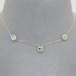 ⁦عقد ذهب عيار 18 الوزن 1.19 جرام⁩ - الصورة ⁦5⁩