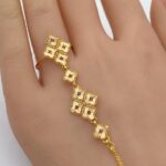 ⁦كف ذهب عيار 21 الوزن 5.56 جرام⁩ - الصورة ⁦2⁩
