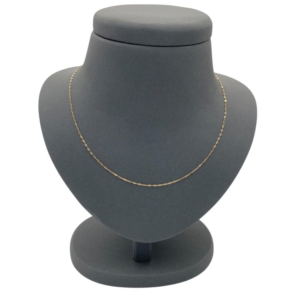 سلسال ذهب عيار 18 الوزن 1 جرام سلسال ذهب عيار 18 الوزن 1 جرام