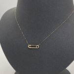 ⁦عقد ذهب عيار 18 الوزن 0.78 جرام⁩ - الصورة ⁦5⁩