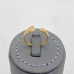 ⁦خاتم ذهب عيار 18 الوزن 0.83 جرام⁩ - الصورة ⁦3⁩