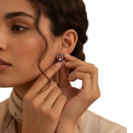 حلق طبي ذهب عيار 18 الوزن 0.40 جرام