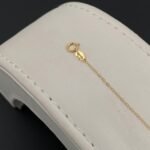 ⁦اسوارة ذهب عيار 21 وزن 0.86 جم تصميم باسكال مستوحى من الفخامة⁩ - الصورة ⁦2⁩