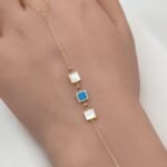 ⁦كف ذهب عيار 18 الوزن 1.7 جرام⁩ - الصورة ⁦3⁩