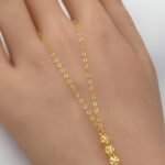 ⁦كف ذهب عيار 21 الوزن 4.36 جرام⁩ - الصورة ⁦3⁩