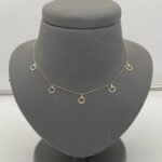 ⁦عقد ذهب عيار 18 الوزن 1.18 جرام⁩ - الصورة ⁦3⁩