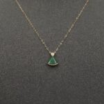 ⁦عقد و إسوارة ذهب عيار 18 الوزن 0.98 جرام⁩ - الصورة ⁦4⁩