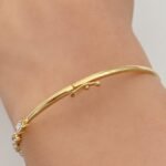 ⁦أسواره وخاتم ذهب عيار 18 الوزن 6.26 جرام⁩ - الصورة ⁦3⁩