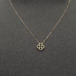 ⁦عقدواسواره ذهب عيار 18 الوزن 0.83 جرام⁩ - الصورة ⁦4⁩