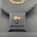 ⁦طقم ذهب جنزير عيار 18 وزن 10.87 جم لإطلالة عصرية أنيقة⁩ - الصورة ⁦2⁩