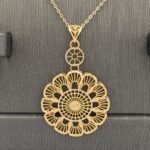 ⁦نصف طقم ذهب عيار 21 الوزن 6.15 جرام⁩ - الصورة ⁦4⁩