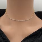 عقد ذهب عيار 18 الوزن 6.65 جرام