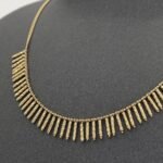 ⁦عقد تشوكر ذهب عيار 18 الوزن 9.03 جرام⁩ - الصورة ⁦5⁩