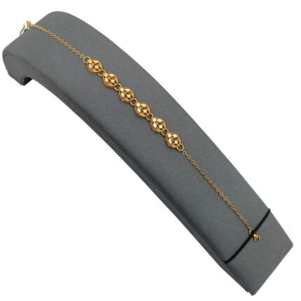 إسوارة ذهب عيار 21 الوزن 3.40 جرام