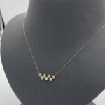 ⁦عقد ذهب عيار 18 الوزن 0.90 جرام⁩ - الصورة ⁦5⁩