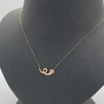 ⁦عقد ذهب عيار 18 الوزن 0.90 جرام⁩ - الصورة ⁦3⁩