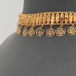 ⁦خناق ذهب انيق عيار 21 الوزن 13.5 جرام⁩ - الصورة ⁦5⁩