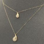 ⁦عقد ذهب عيار 18 الوزن 1.33 جرام⁩ - الصورة ⁦3⁩