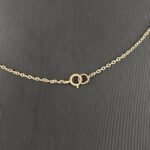 ⁦طقم ذهب شومية عيار 18 وزن 3.67 جم لإطلالة ناعمة تفيض بالأنوثة⁩ - الصورة ⁦6⁩