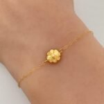 ⁦اسواره ذهب عيار 21 الوزن 0.44 جرام⁩ - الصورة ⁦2⁩