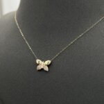 ⁦عقد ذهب عيار 18 الوزن 1.02 جرام⁩ - الصورة ⁦3⁩