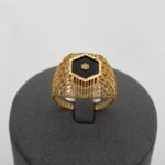 ⁦خاتم ذهب عيار 21 الوزن 3.29 جرام⁩ - الصورة ⁦2⁩