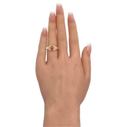 خاتم ذهب عيار 18 الوزن 2.17 جرام