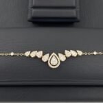 ⁦طقم ذهب عيار 18 الوزن 12.28 جرام⁩ - الصورة ⁦5⁩