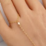 ⁦كف ذهب عيار 18 الوزن 1.4 جرام⁩ - الصورة ⁦3⁩