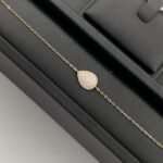 ⁦طقم ذهب دمعة عيار 18 وزن 6.88 جم بلمسة ناعمة يمنحك حضورًا لافت⁩ - الصورة ⁦5⁩