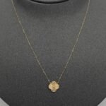 ⁦عقد ذهب عيار 18 الوزن 0.75 جرام⁩ - الصورة ⁦3⁩