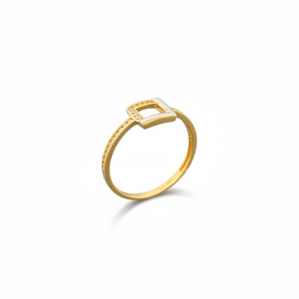 خاتم ذهب عيار 18 -M202059