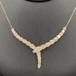 ⁦طقم ذهب كوبرا عيار 18 وزن 9.24 جم يناسب جميع الإطلالات⁩ - الصورة ⁦3⁩