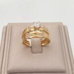 ⁦تونز ذهب عيار 21 الوزن 3.55 جرام⁩ - الصورة ⁦3⁩