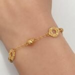 ⁦اسواره ذهب عيار 21 الوزن 3.78 جرام⁩ - الصورة ⁦3⁩